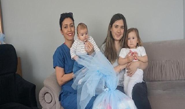Milas Belediyesi tarafından toplumsal sorumluluk projesi olarak sürdürülen ‘Hoş Geldin Bebek Projesi’ devam ediyor.