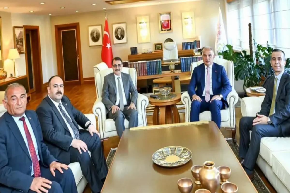 Milletvekili Dönmez ve Belediye Liderleri, Kültür ve Turizm Bakanı Ersoy’u Ziyaret Etti
