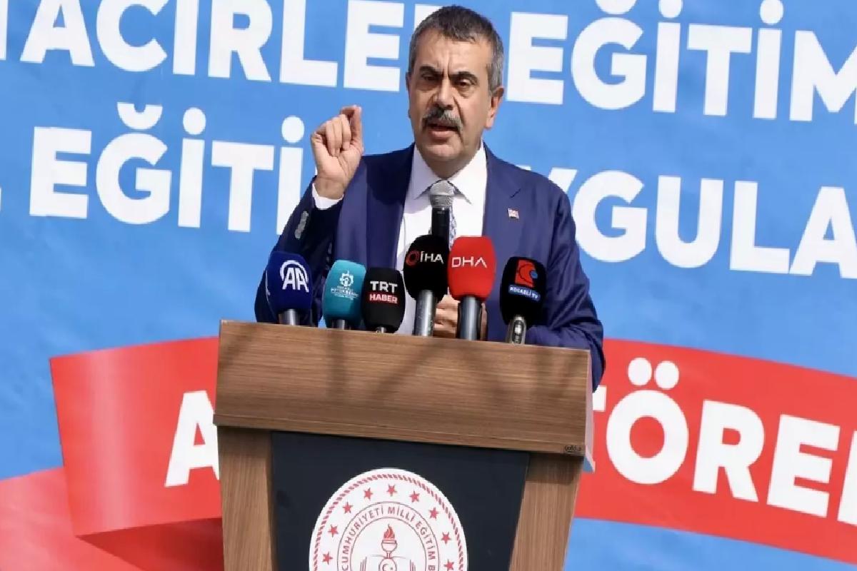 Milli Eğitim Bakanı Tekin, Kocaeli’de okul açılışına katıldı Açıklaması