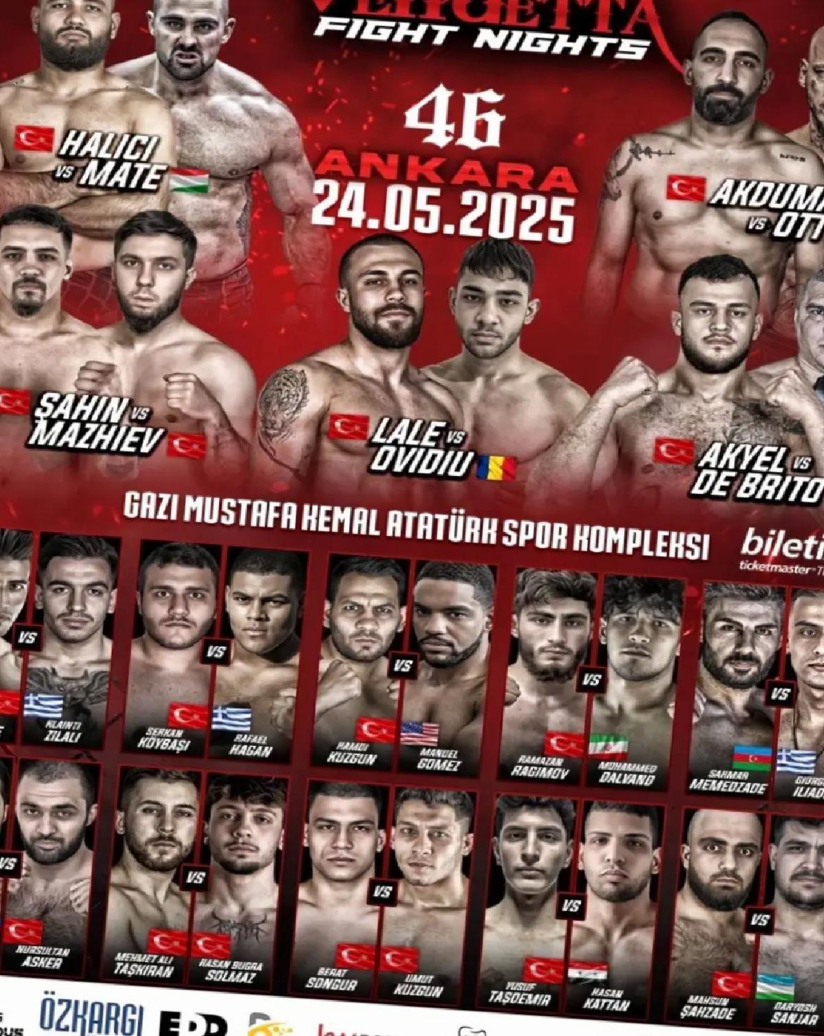 MMA Turnuvası Ankara’da!