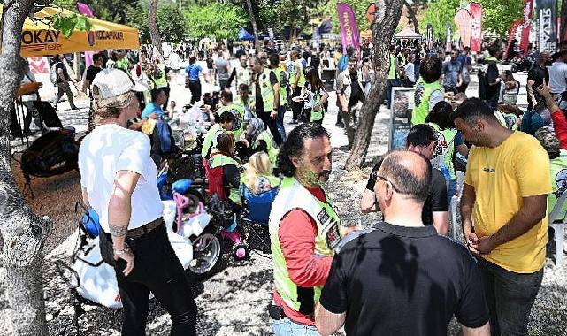 Motosiklet tutkunları Kemer’de buluştu