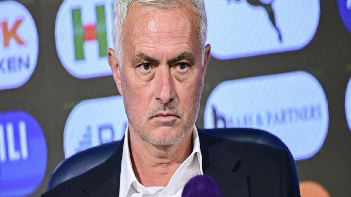Mourinho’dan Fenerbahçe sorusuna kaçamak cevap: Bu soruyu anlamadım
