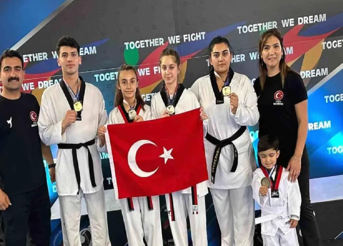 Muğla Atletleri Yunanistan’da Taekwondo Turnuvasında Muvaffakiyet Elde Etti
