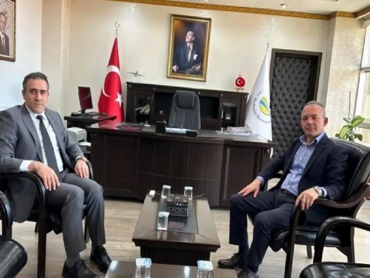 Mülkiye Başmüfettişi Öner, Kaymakam Memiş’i Ziyaret Etti