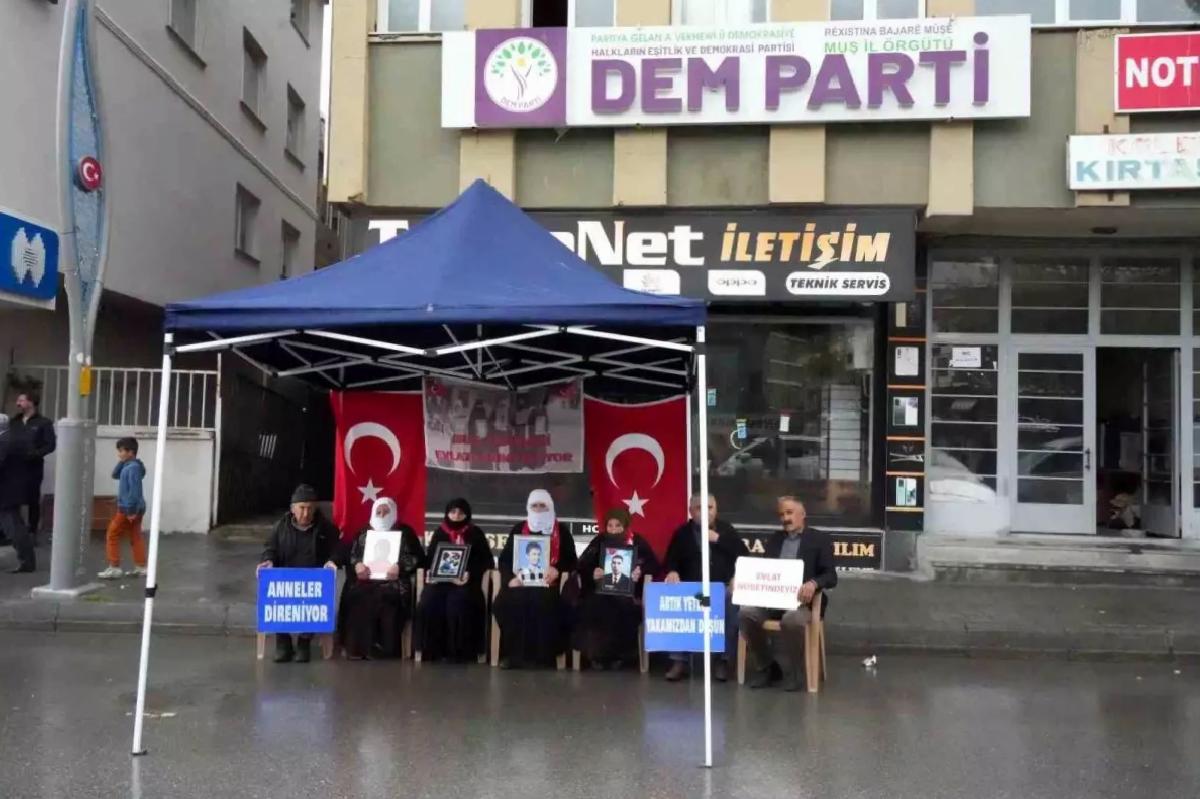 Muş’ta Evlat Nöbeti: 196. Haftada Umutlar Tekrar Canlandı