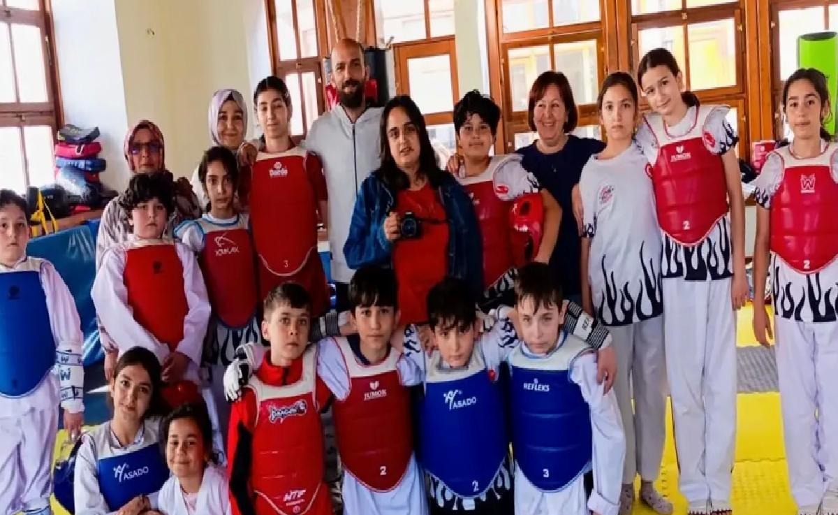 Nallıhan Bushido Taekwondo’da 4 Madalya Kazandı