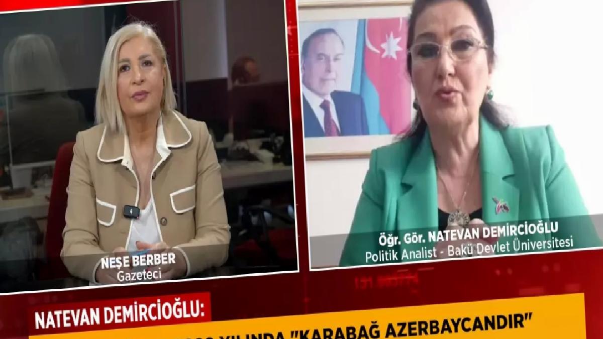 Natevan Demircioğlu: Karabağ Azerbaycan’dır kelamı tutuldu, mutlak zafer kazanıldı