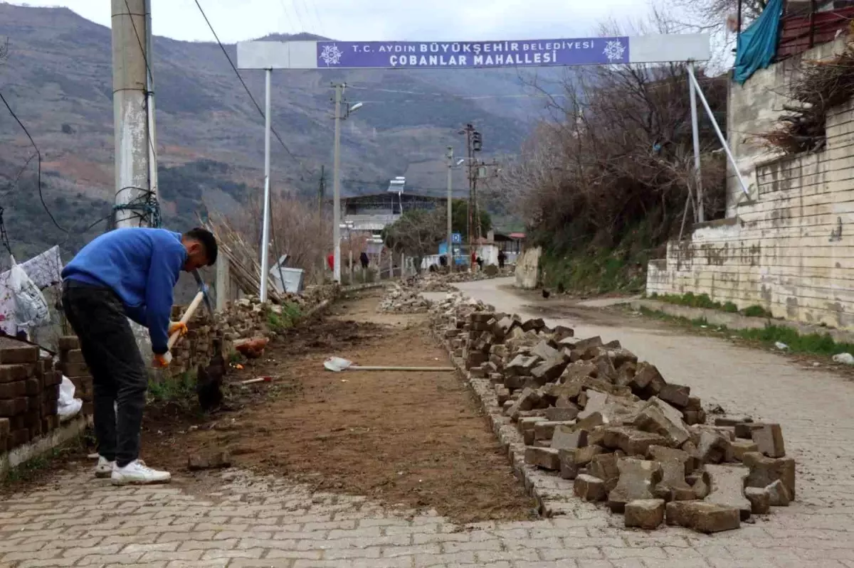 Nazilli Belediyesi, Çobanlar Mahallesi’nde Yol Üretim Çalışmalarını Tamamladı