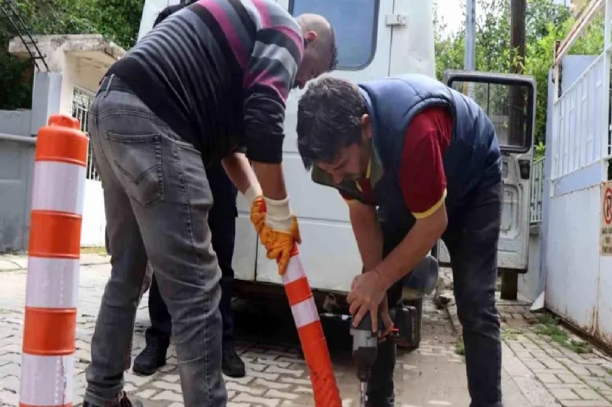 Nazilli Belediyesi’nden Tabela ve Duba Kontrolü