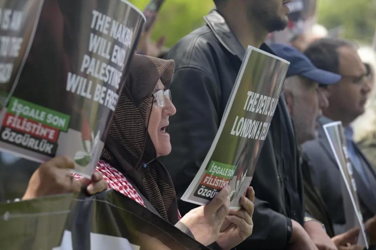 Nekbe’nin 77. Yılı İçin Protesto