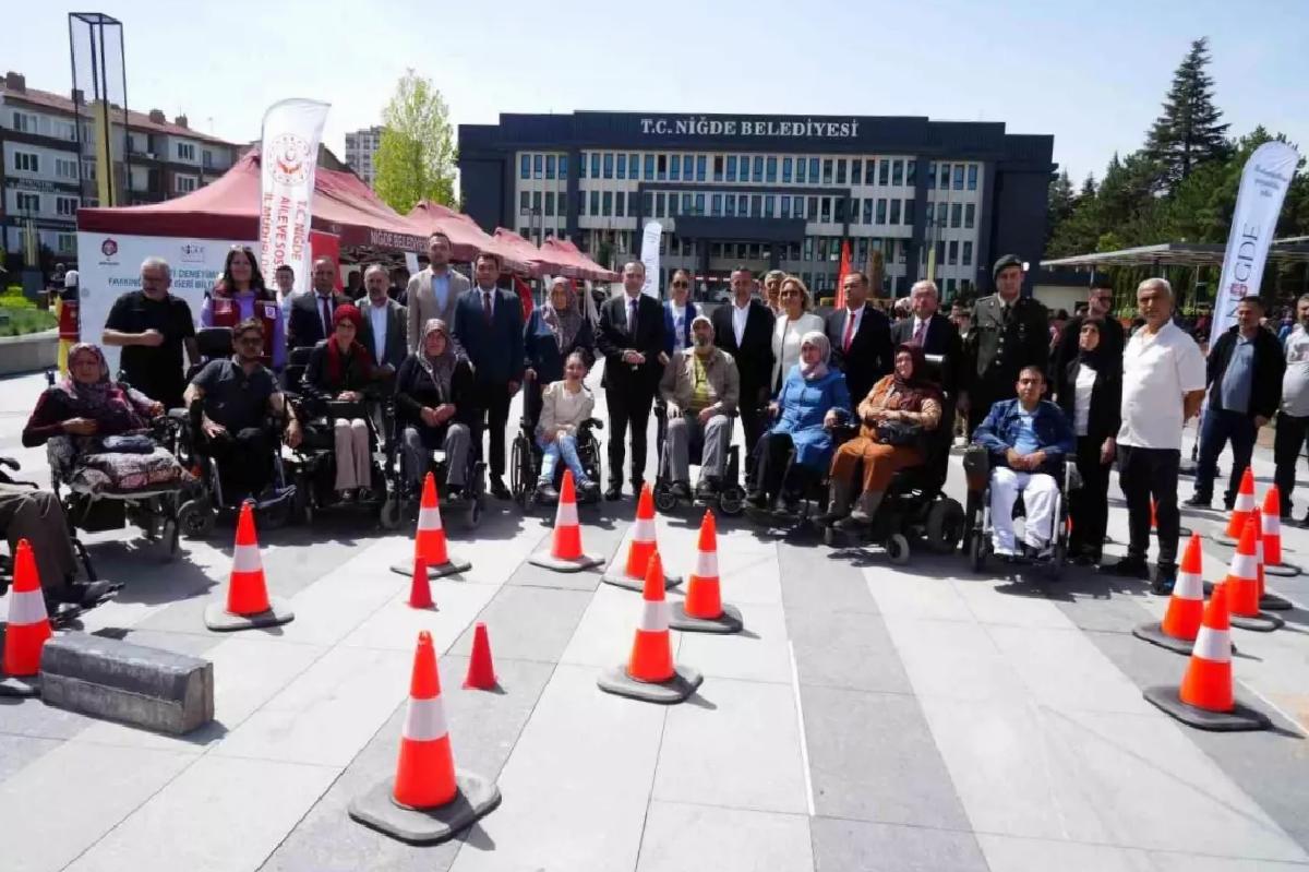 Niğde’de Engelliler Haftası İçin Empati Parkuru Kuruldu