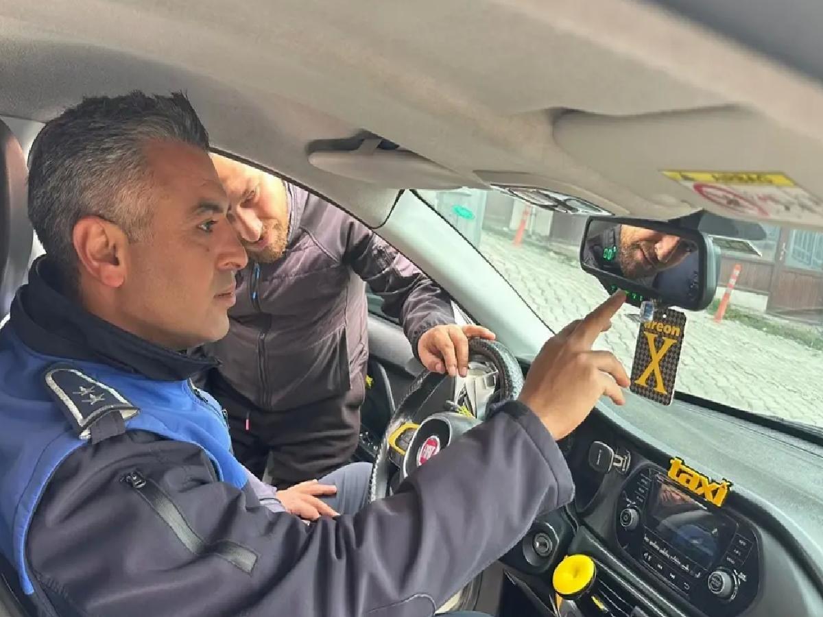 Niksar’da Taksilere Kontrol
