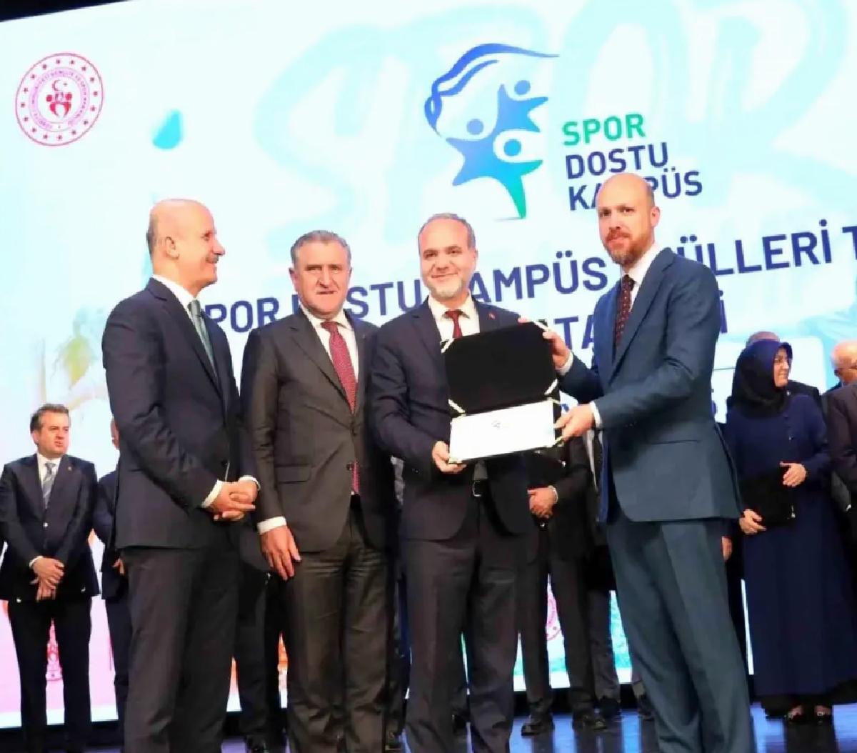 NÖHÜ, Türkiye’nin birinci “Spor Dostu Kampüs” unvanı alan üniversitelerinden oldu