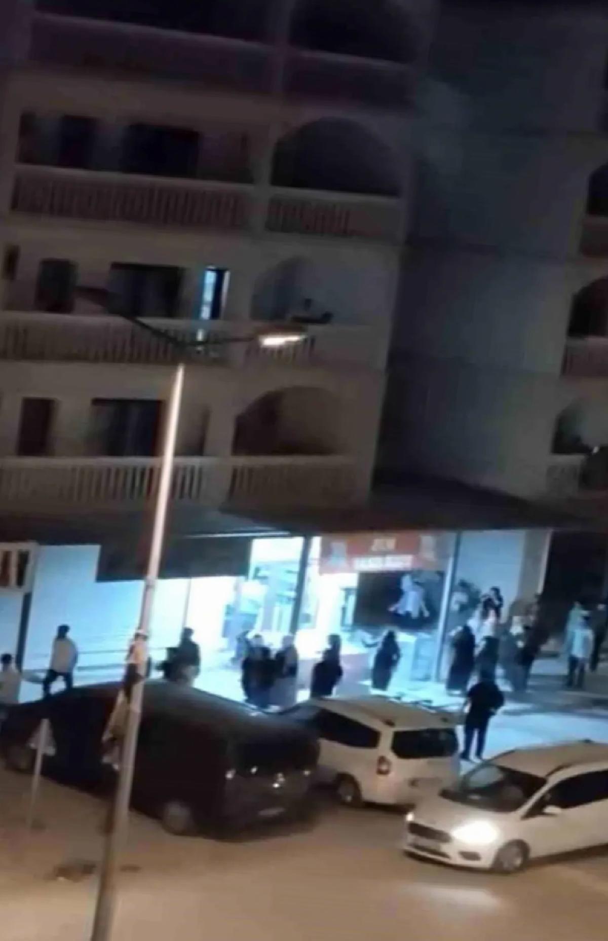 Nusaybin’de Market Önünde Tartışma