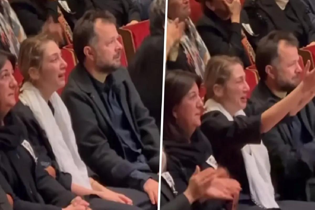 Öncü’nün kızı ekranda babasını görünce gözyaşlarına boğuldu