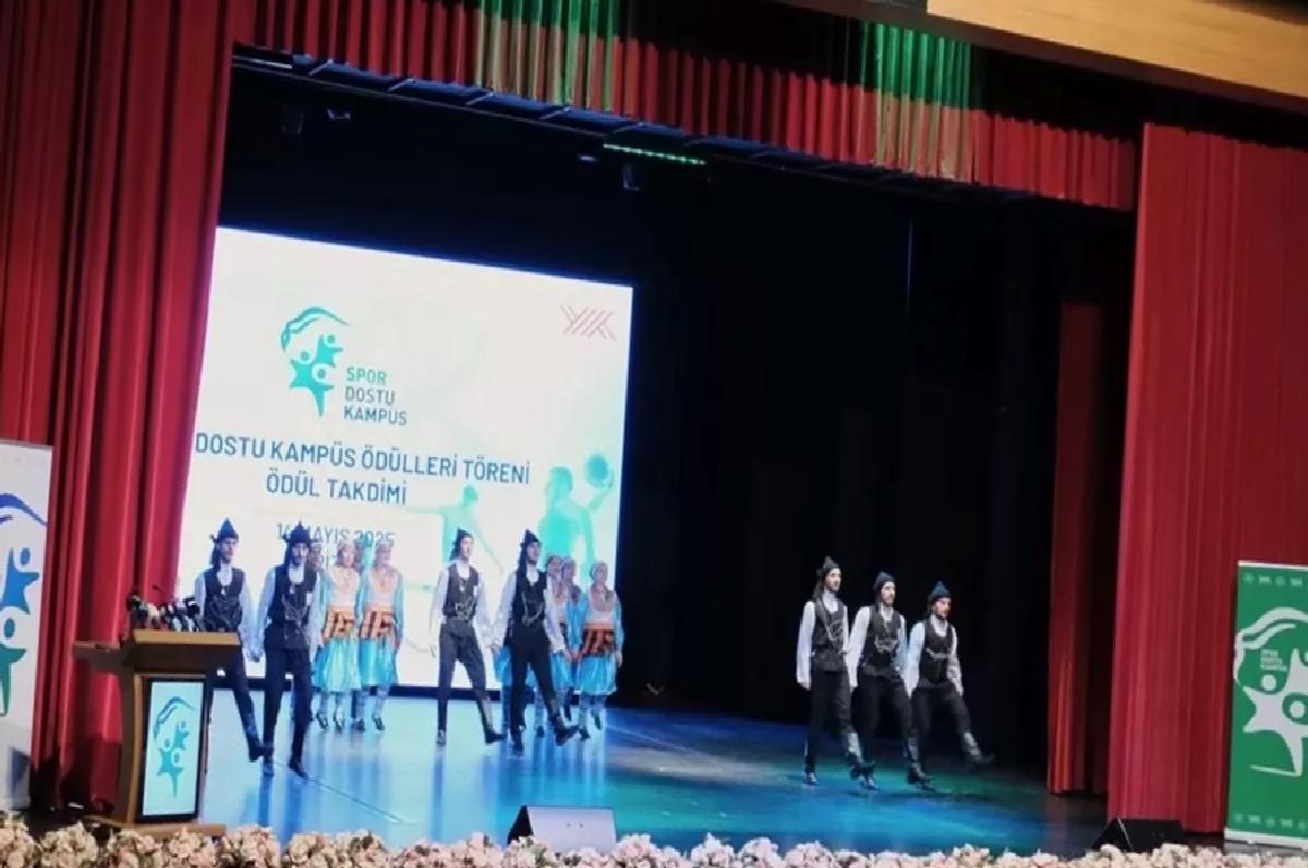 Ondokuz Mayıs Üniversitesine “Spor Dostu Kampüs” unvanı