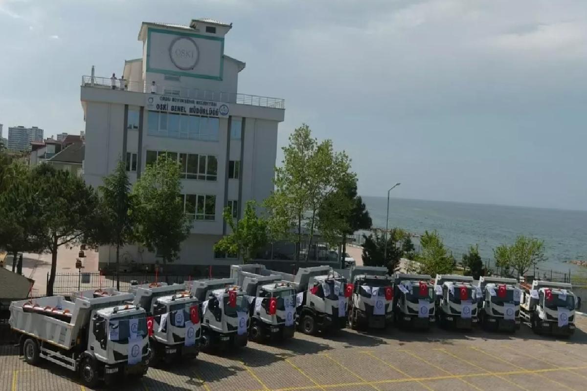 Ordu’ya 10 Yeni İş Makinesi Katıldı