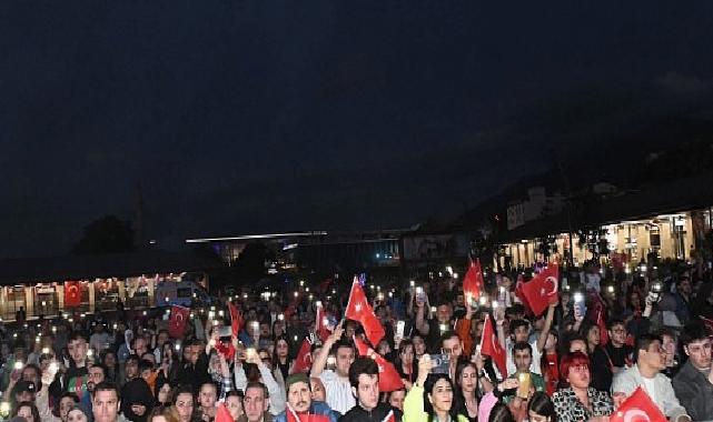 Osmangazi’de 19 Mayıs coşkusu konserlerle doruğa çıktı