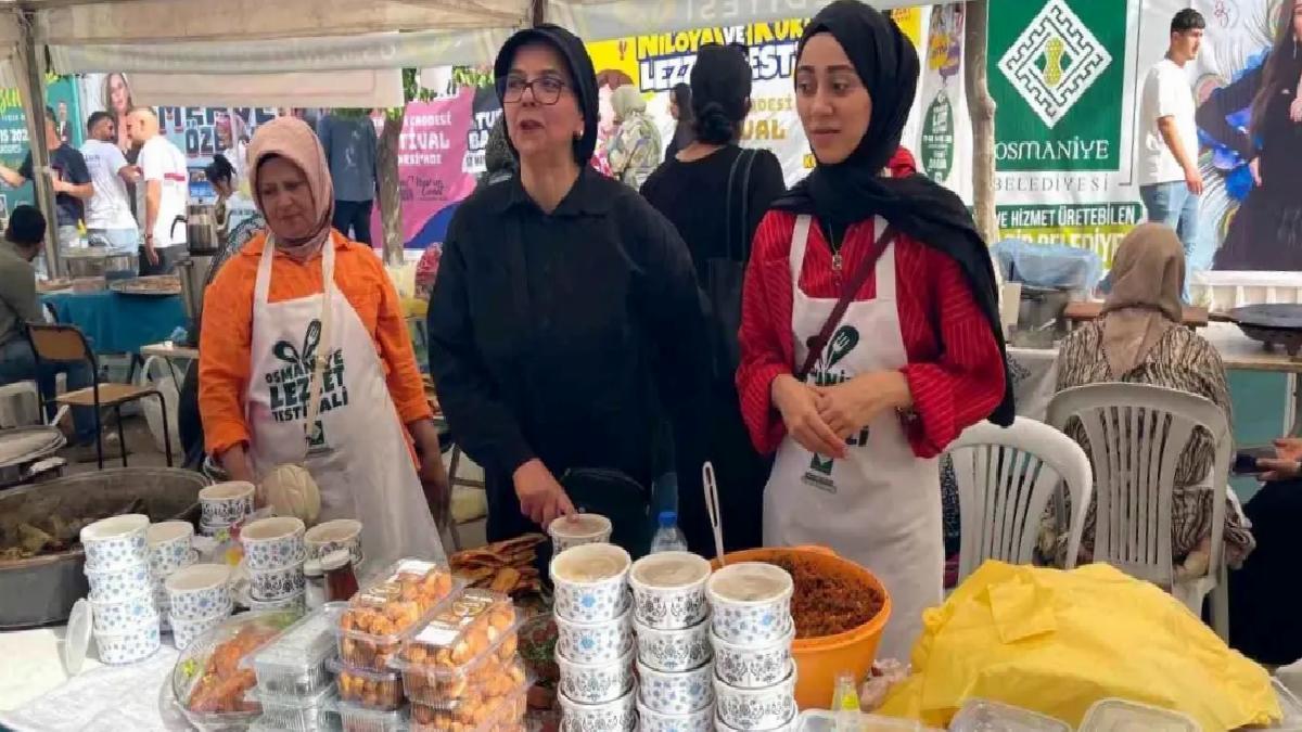 Osmaniye Lezzet Şenliği’nde Bayan Teşebbüsçüler Fark Yaratıyor