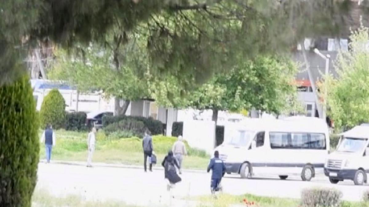 Osmaniye’de zabıta ile dilenciler ortasındaki kovalamaca kameralara yansıdı
