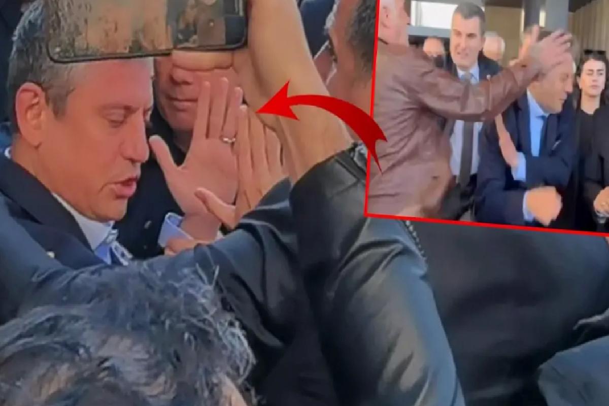 Özel’e saldıran şahıs ambulansa sokularak gözaltına alındı