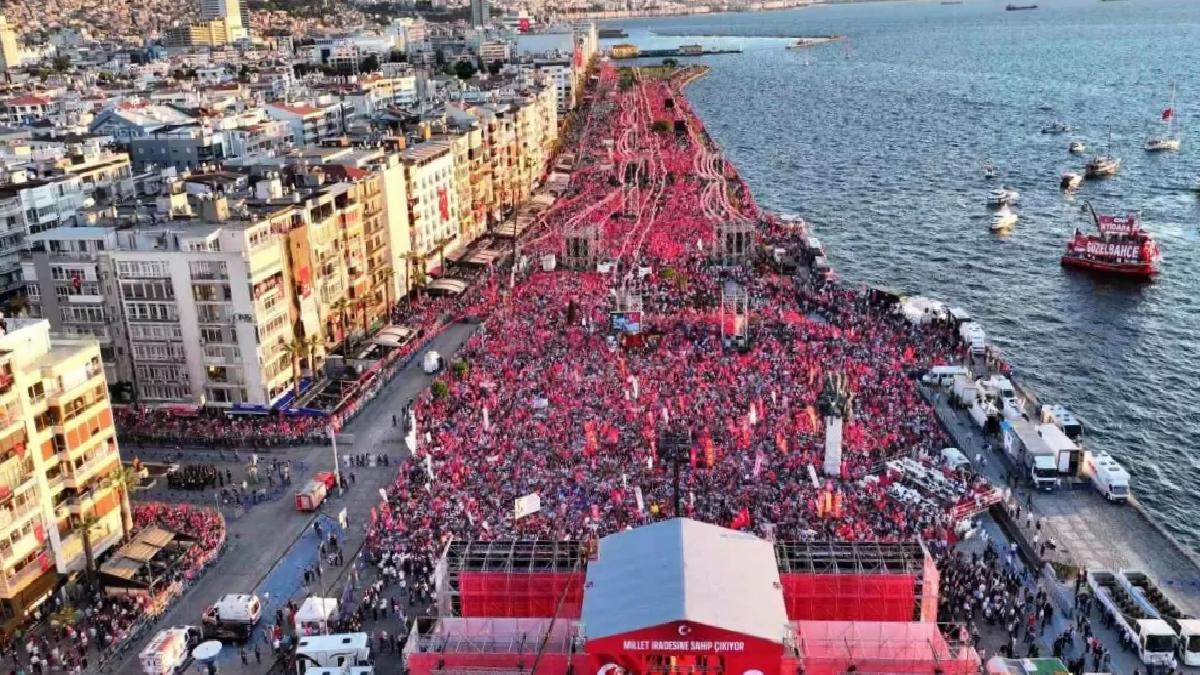 Özgür Özel “2 milyon” dedi, emniyet “70 bin”
