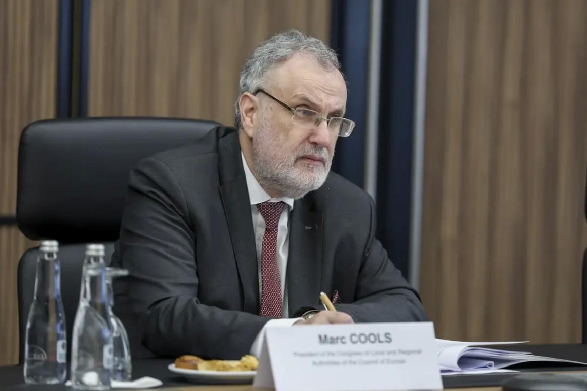 Özgür Özel ve Marc Cools Görüştü