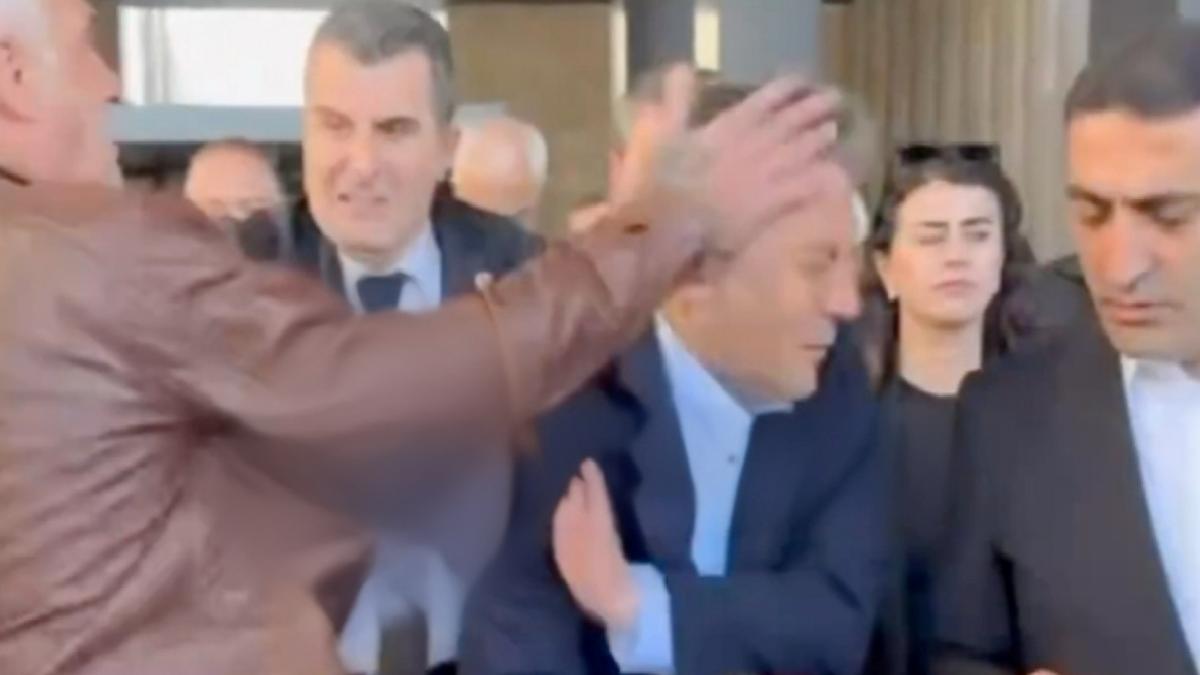 Özgür Özel’e saldıran şahsın olay öncesi manzaraları ortaya çıktı