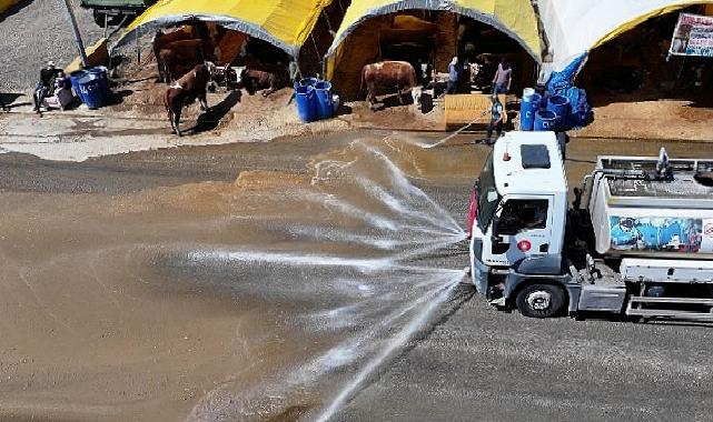 Pak ve inançlı kurban pazarı Keçiören’de