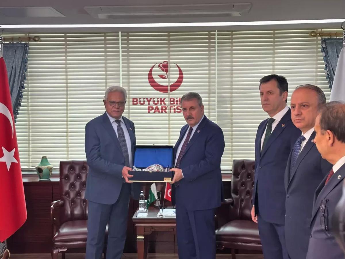 Pakistan Büyükelçisi BBP’yi Ziyaret Etti