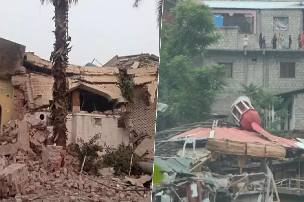 Pakistan-Hindistan tansiyonunda vurulan yerlerden birinci manzaralar