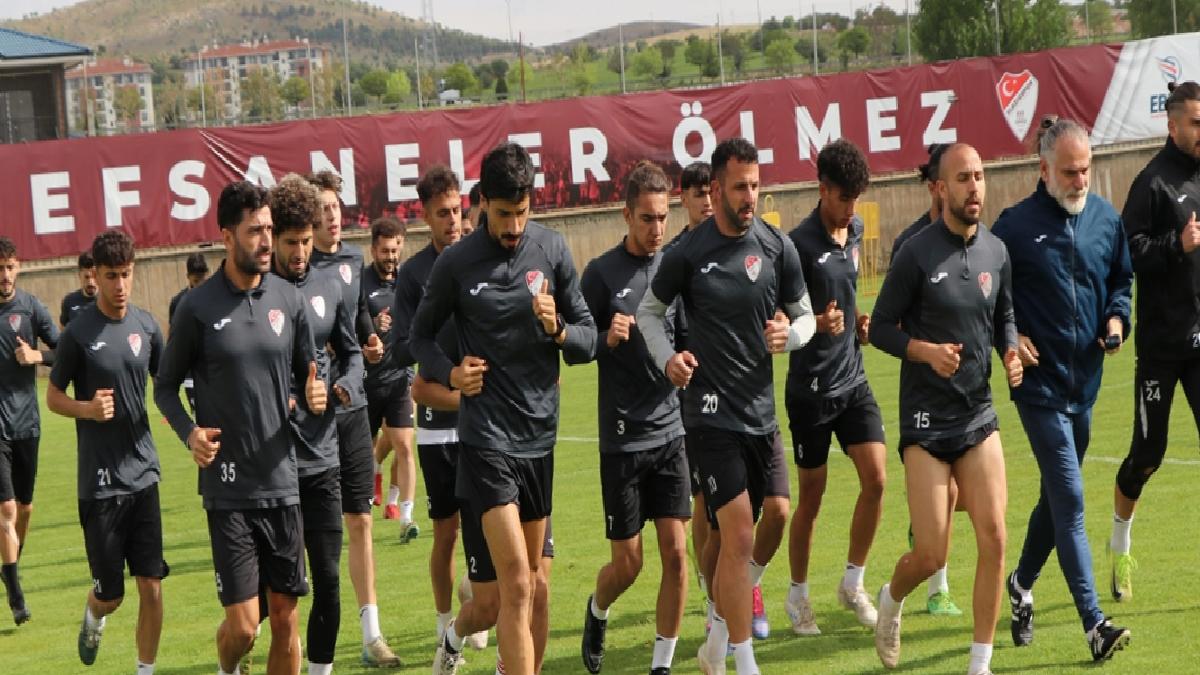 Play-off maçlarına hazırlanan Elazığspor’un amacı 1. Lig’e yükselmek