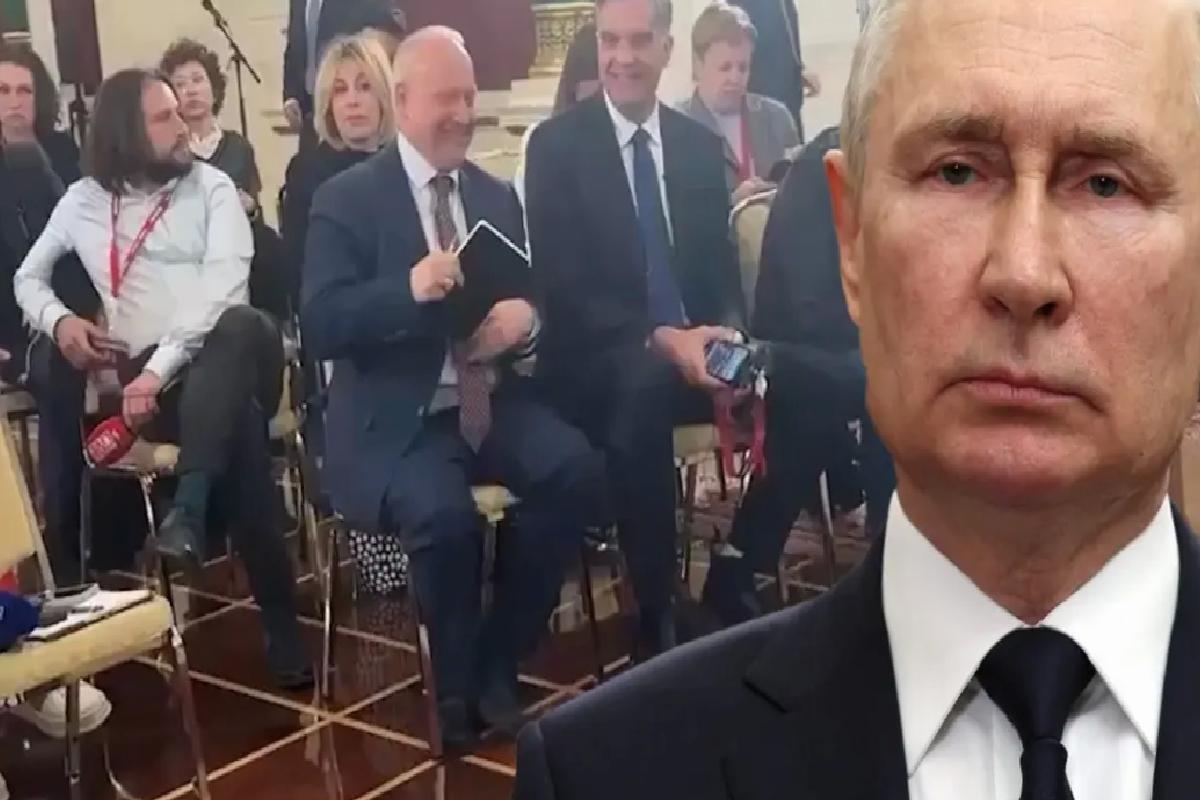Putin gazetecileri gece yarısı yataklarından kaldırıp topladı