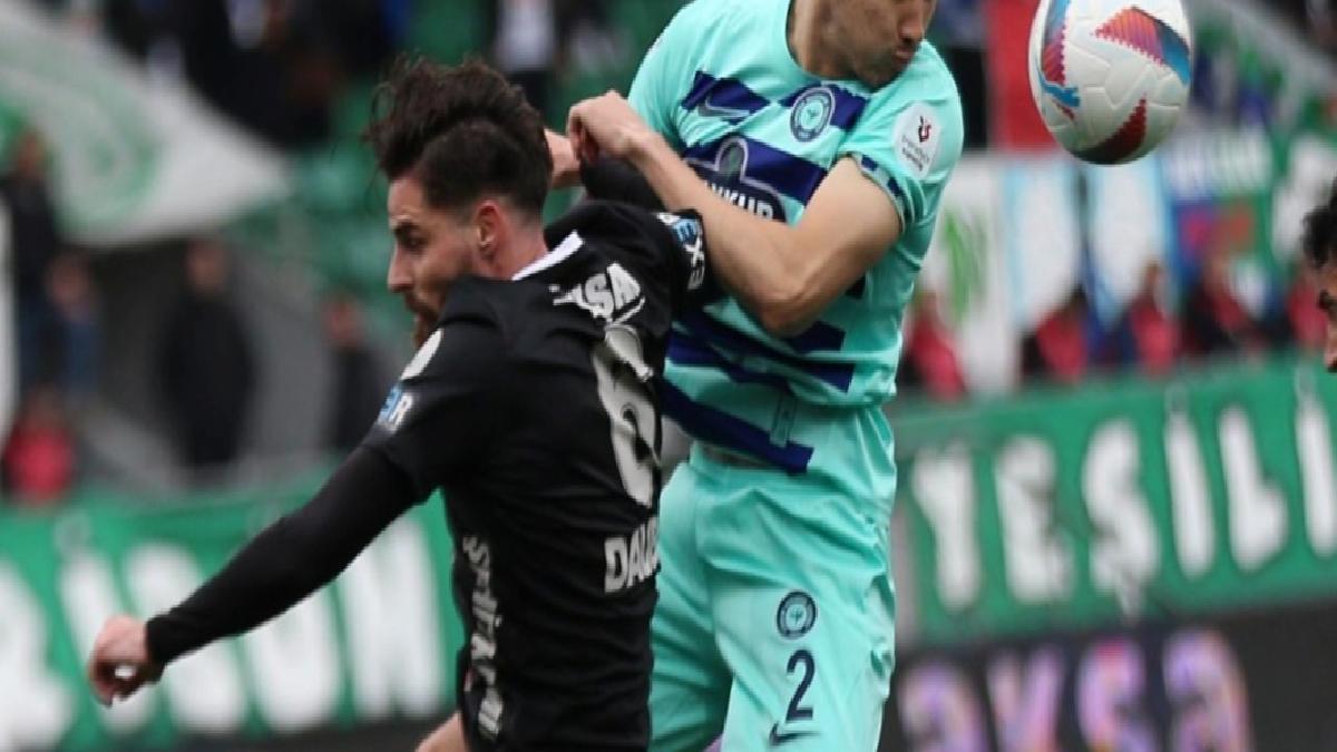 Rizespor, Gaziantep FK’yı iki golle geçti