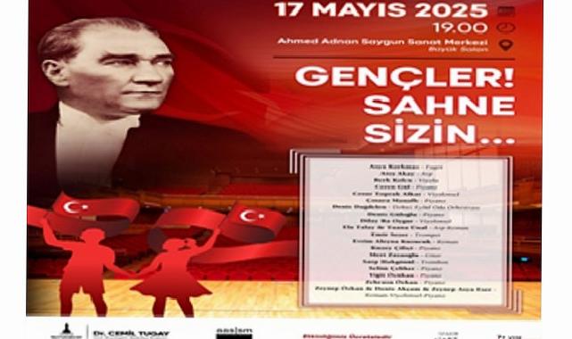 Sahne genç müzisyenlerin olacak