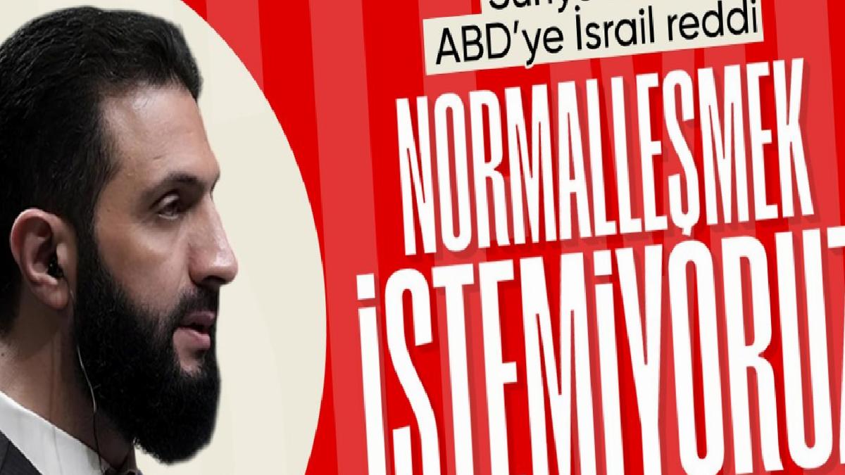 Şam’dan ABD’ye ret: İsrail ile olağanlaşmak istemiyoruz