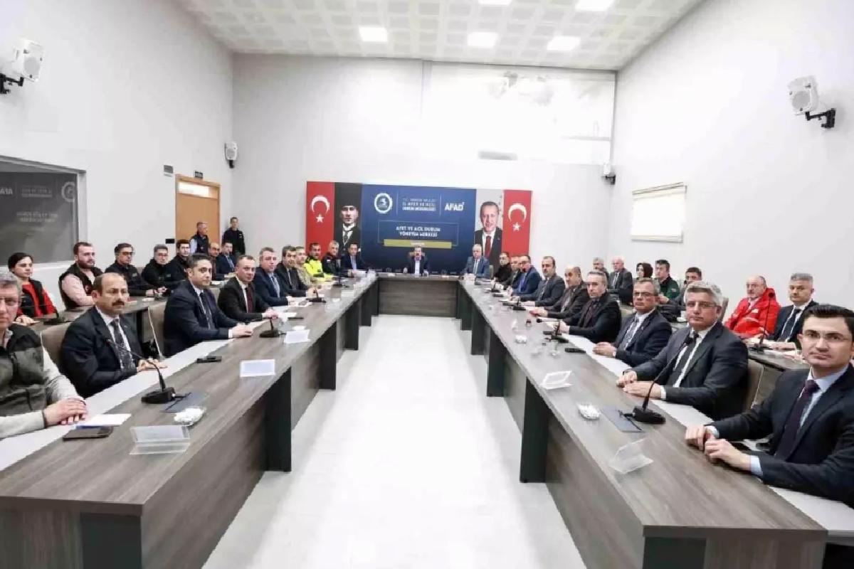 Samsun’da Afet Uyum Toplantısı