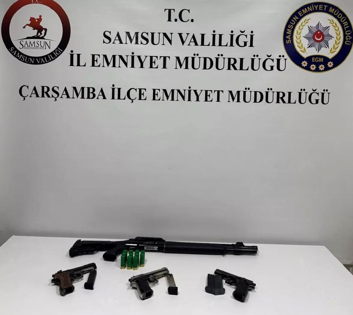 Samsun’da Meskene Operasyon: Silah ve Mühimmat Ele Geçirildi