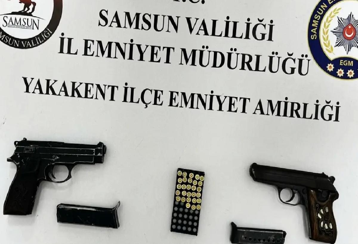 Samsun’da Silah Kaçakçılığına Operasyon