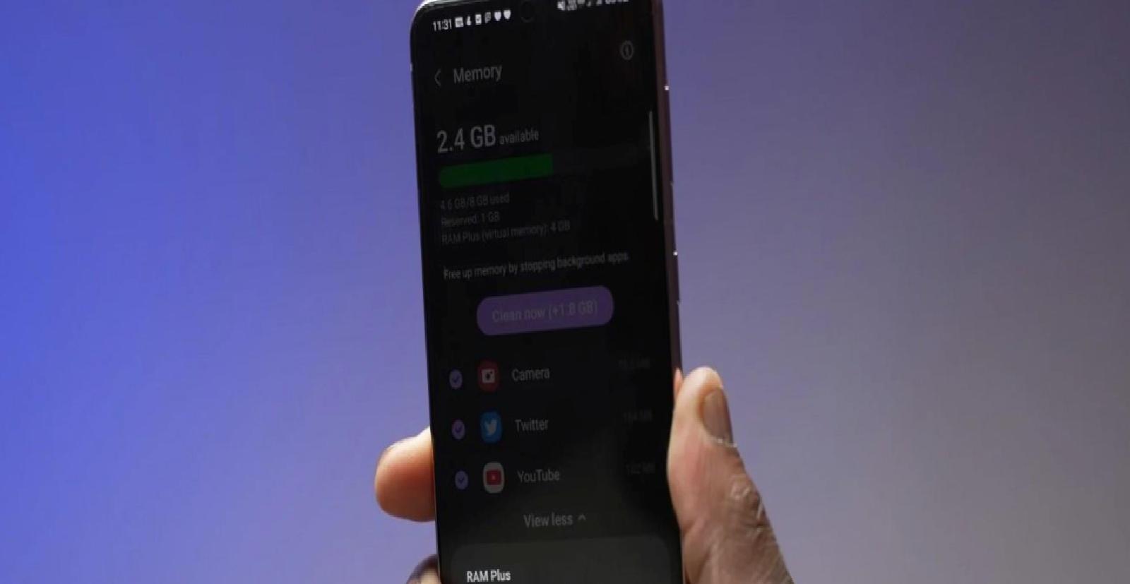 Samsung RAM Plus sonu One UI 8 ile 12 GB’a yükseliyor