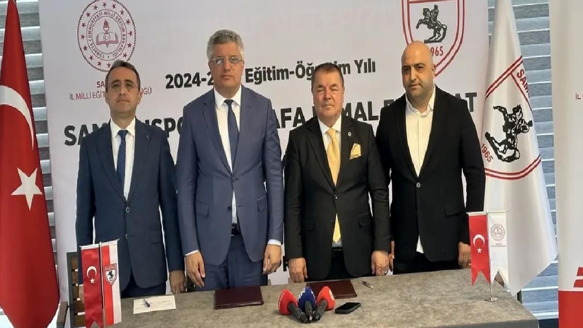 Samsunspor’dan Futbol Şenliği Protokolü