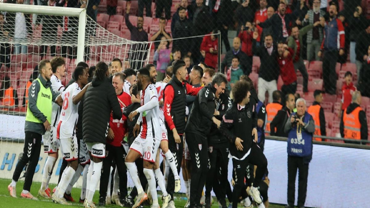 Samsunspor’un üçüncülük inadı sürüyor