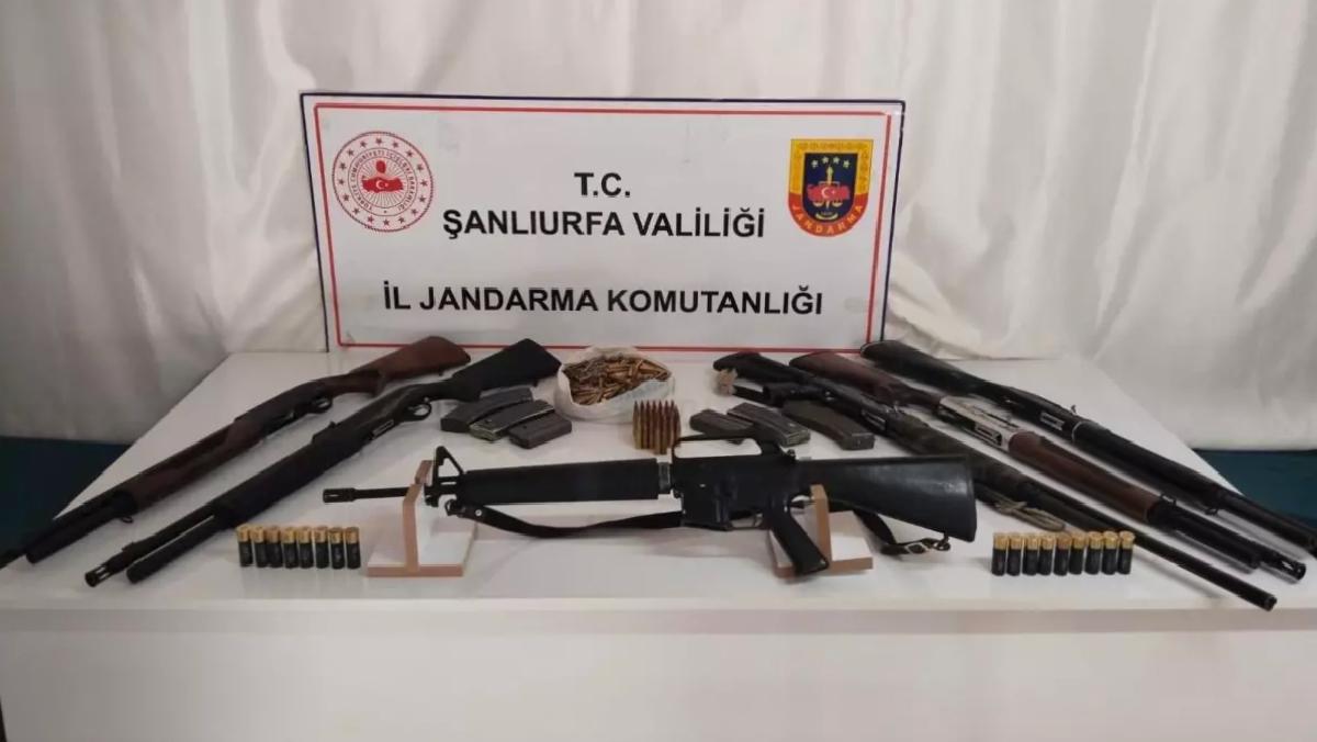 Şanlıurfa’da Silah Kaçakçılığı Operasyonu