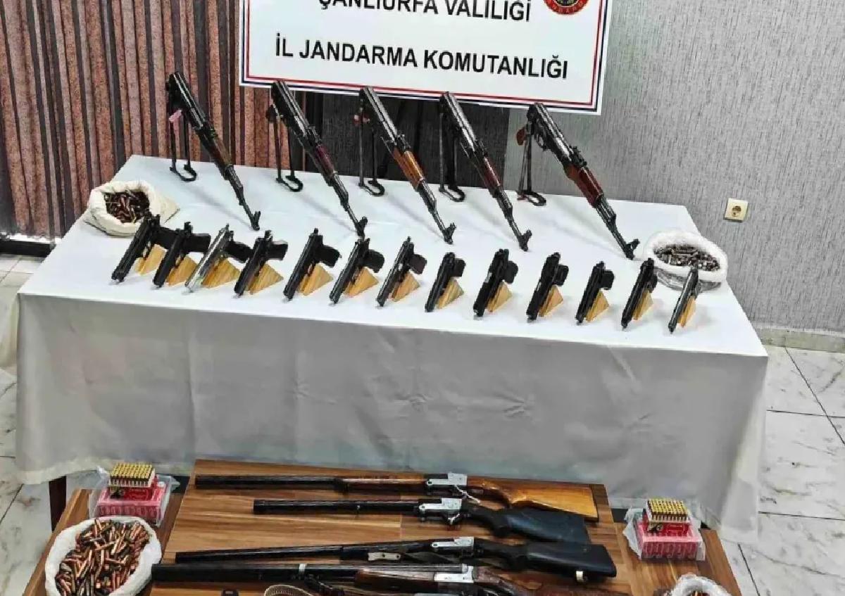Şanlıurfa’da Silah Kaçakçılığı Operasyonu
