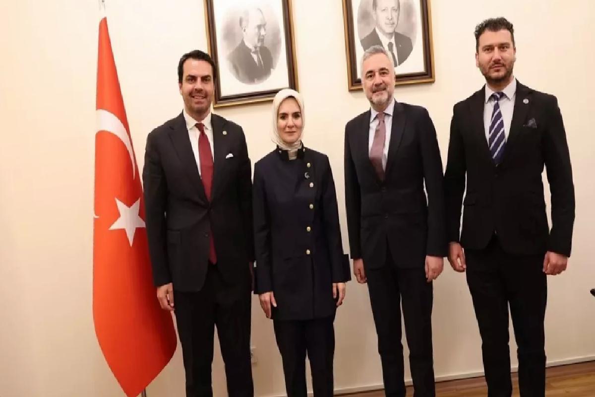 Sarıçam, Bakanları Ziyaret Etti