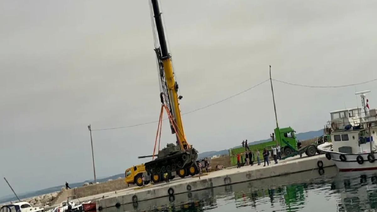 Saros’ta Yapay Resif İçin Tank Batırılacak