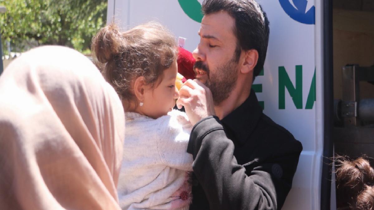 Şehit Lider Özen’e 4 yaşındaki kızından acı veda