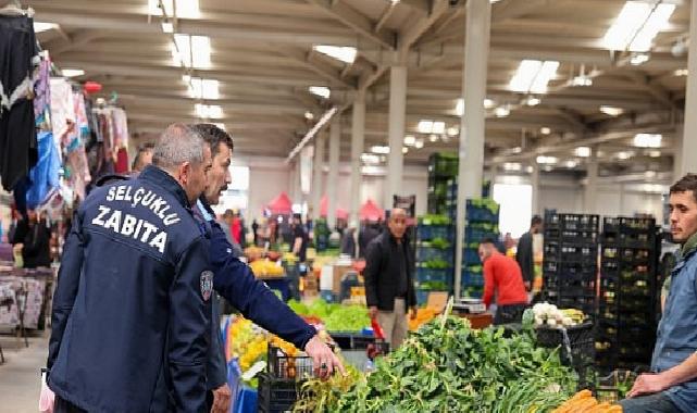 Selçuklu Belediyesi’nden Pazar Yeri Kontrolü