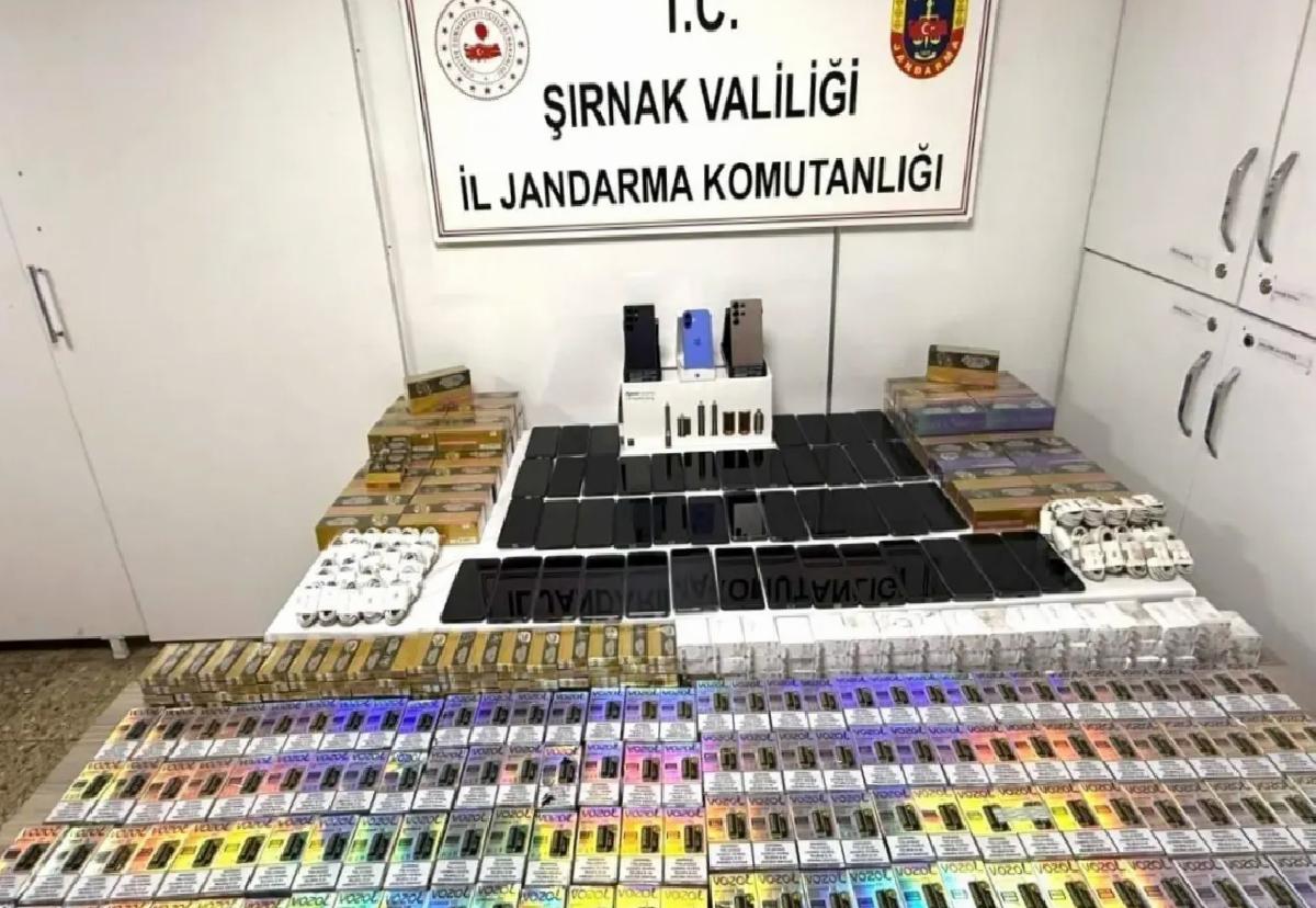 Şırnak’ta Kaçakçılığa Büyük Darbe
