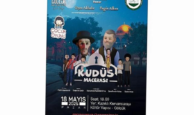 “Sırr: Kudüs Macerası” Animasyon Sineması Gölcüklü Çocuklarla Buluşacak